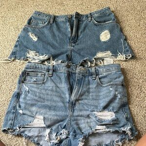 Bundled Size 28 Abercrombie and forever 21 jean shorts